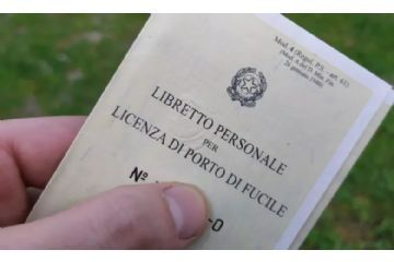 Libretto personale per licenza di porto di fucile